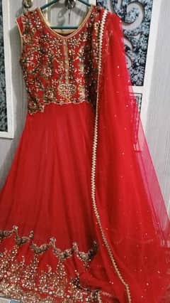 stitched heavy dress
