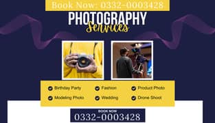 Expert Photographer & Videography Service in Karachi