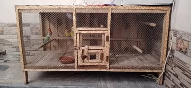 Bird cage wooden