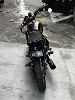 Honda cd 70 premium cafe racer