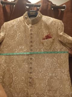 Brand new designer sherwani (amir adnan)