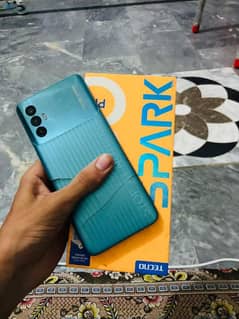 Tecno spark 8 pro with box exchange possible