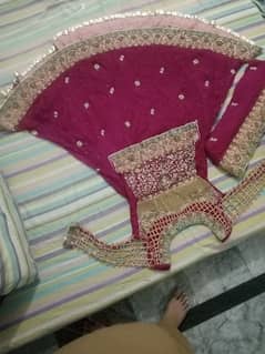 bridals lehnga hand made work