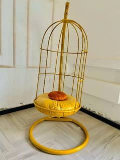 Cage hanging swing