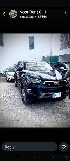 Rocco 4×4 available for rent in dera ghazi Khan