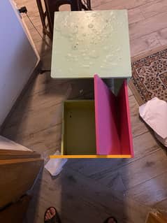 Colorful Table with Drawer