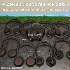 Plantronics Voyager Focus 2 ANC Bluetooth Wireless Headphone Headset 1