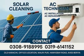 solar services AC technician