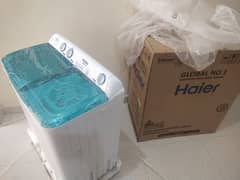 Haier washing machine is brand new,