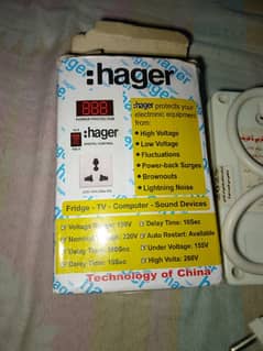 Hager power protector or digital protector