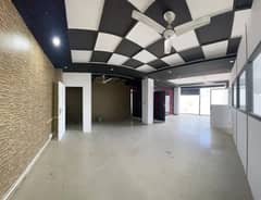 E-11/2 Main Double Road Commercial Space Available For Rent.