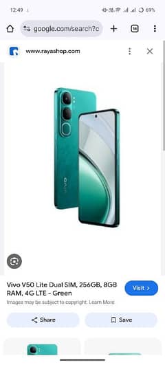 vivo v50 lite with 6500mh battery