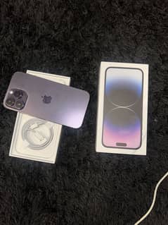 I phone 14 pro max LLA 128 gb sim time avalibel 4 month