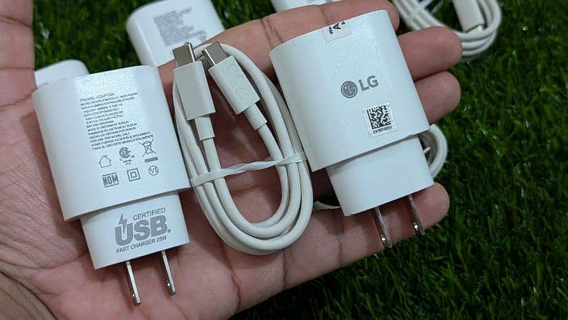 LG V60 Thinq Original Super Fast Charger LG Wing Velvet G8 G8x 30W PD 3