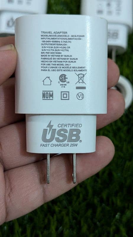 LG V60 Thinq Original Super Fast Charger LG Wing Velvet G8 G8x 30W PD 4