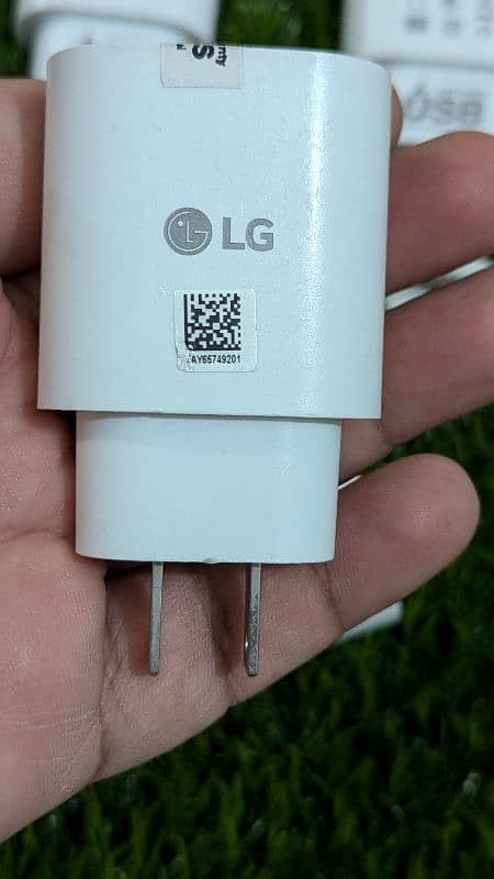 LG V60 Thinq Original Super Fast Charger LG Wing Velvet G8 G8x 30W PD 5