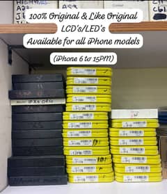 Apple iPhone LCD/LED's (iphone X to 15 Pro Max