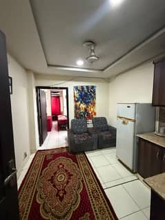 One bed fully furnished apartment available for rent.