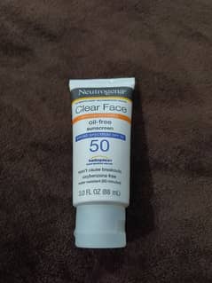 imported Neutrogena  sunscreen