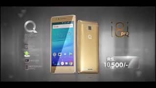 Qmobile i8i pro 1GB/16GB 4000mah battery 0335 3938683