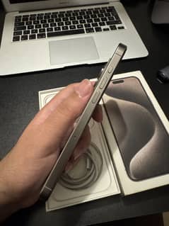 Iphone 15 Pro Max Natural Titanium