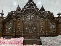 bed for sale with dressing table