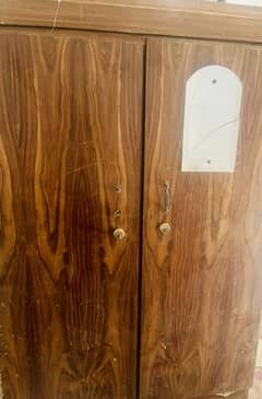 Wodden almari wardrobe