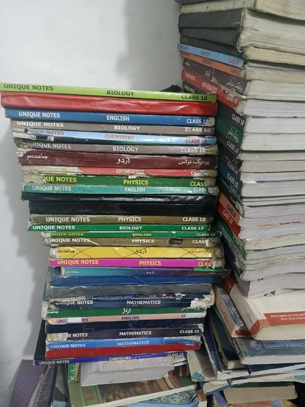 1st to 8th oxford books 10th class unique notes  I. com Fa FSC 11