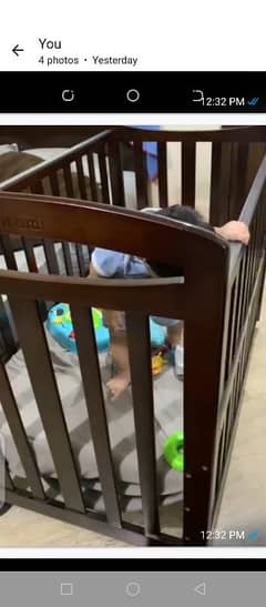 Imported baby cot