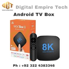 MX10 2GB 16GB Smart Android TV Box 8K