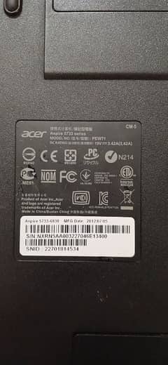 Acer perfect condition. . . massage for details 0321,8447722