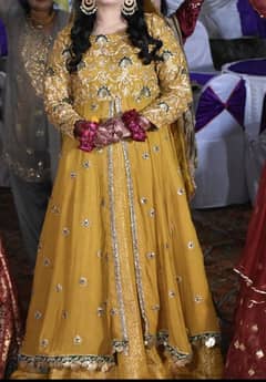 bridal Mehndi dress