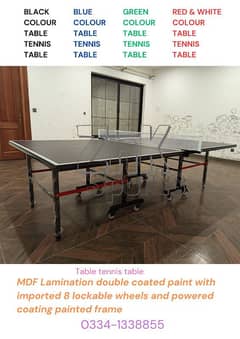 Table Tennis Tables