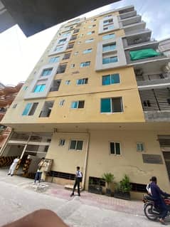 E-11/4 Emerld Heights 2 Bedroom Apartment For Sale In Family Building.