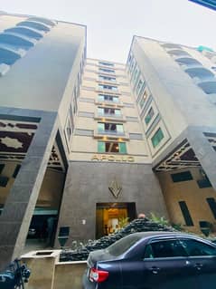 E-11/4 Apollo Tower 2 Bedroom Apartment For Sale In Family Building.