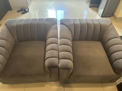 2 brand new single seater sofa in grey colour