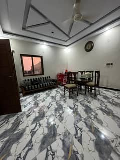 North Nazimabad Block J Portion Of 4 Bed DD 1floor Par 1 He Portion Hai 4 Attached Washrooms 279 Yards Sweet Water Guard Car Parking