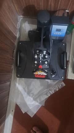 hot press bed for shirt printing with cap,mug,and plate prints