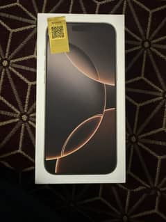 I phone 16 Pro Max Only Box Open (New)