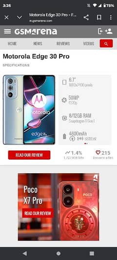 Motorola Moto Edge 30 Pro  Approved