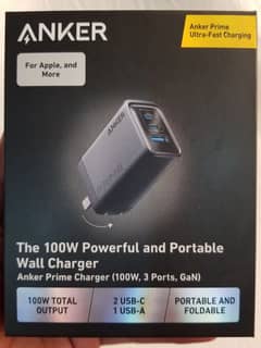 Anker prime 100w charger - 3 ports