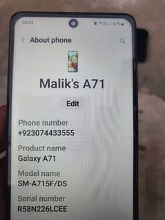 Samsung A71