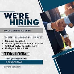 Call centre agents