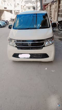 Honda N wagon custom model 2014 registration 2018