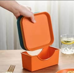 10 plates with stand