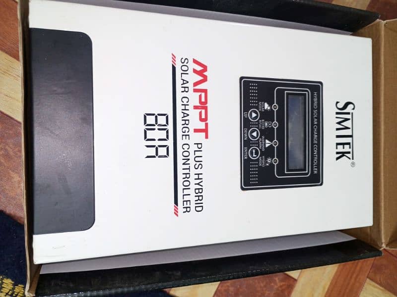 simtek MPPT plus hybrid Soler charge controller 80A 3