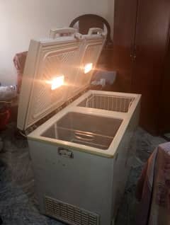 Deep Freezer Double Door with Fridge