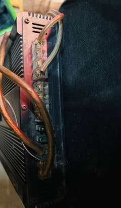 Pioneer woofer amp complete sistam