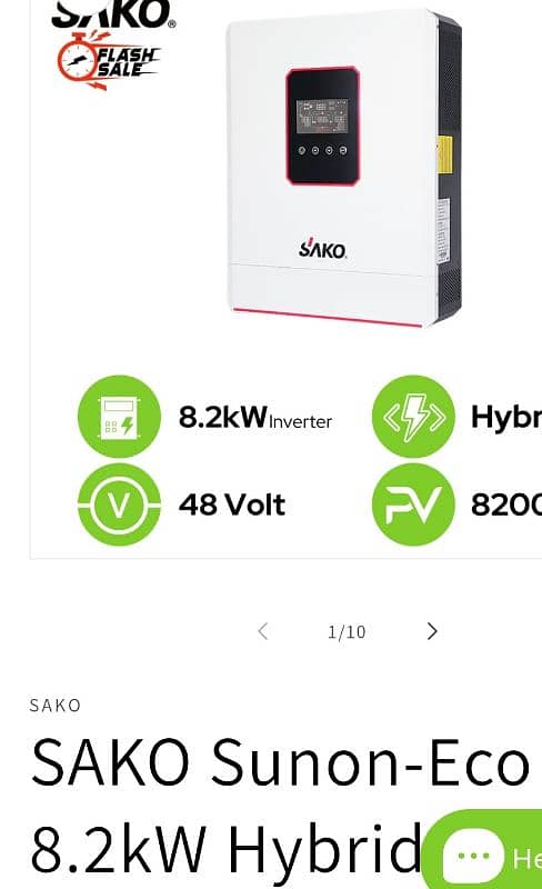 Sako Eco 8.2 kw & 10.2 kw 5