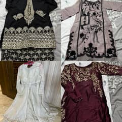 Jahaiz dresses new & used 1-2 times only